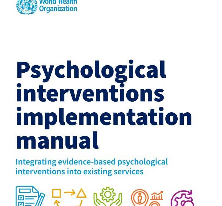 Manual on implementing psychological interventions